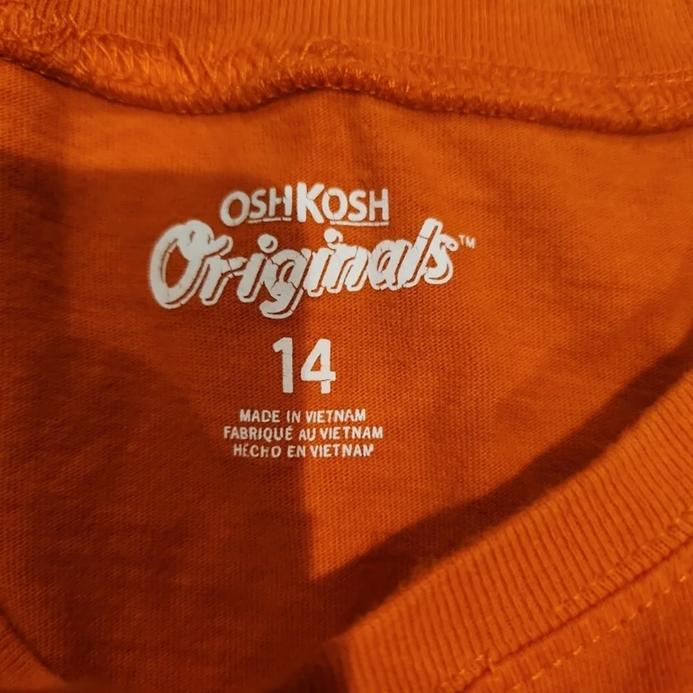 Orange Monster Claw Kids Shirt